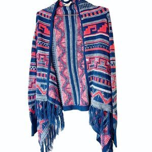 EUC ANGL Belle Du Jour Girls Multicolor Sweater L JR/Medium